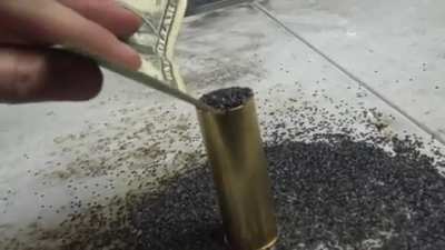 Idiot with… Hammer… and alliant powder