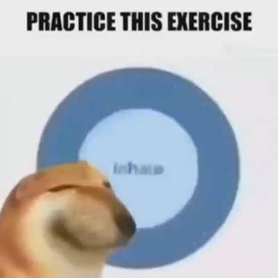 For any disease, doctors be like.