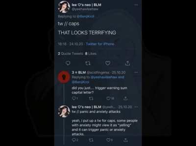 twitter users be holding their breath because there's no trigger warning for air