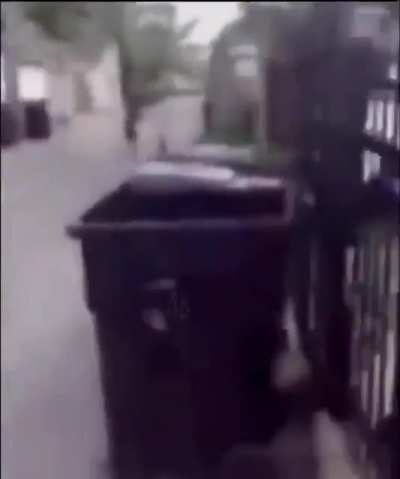 Ima leave my bike right here real quick…