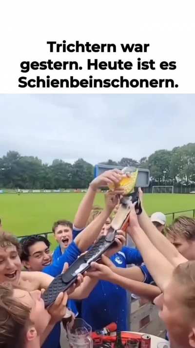 trichtern war gestern. heute ist es schie<wbr>nbein<wbr>schon<wbr>ern