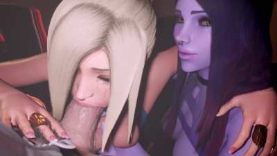 Mercy and Widowmaker [unknown]