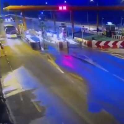 From Monday: Cashew Trucker Driving like Nuts...