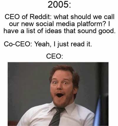 Get it? Cuz Read-it?