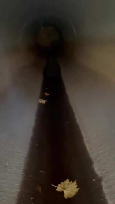 Me and my cousin testing the echo of a tunnel.