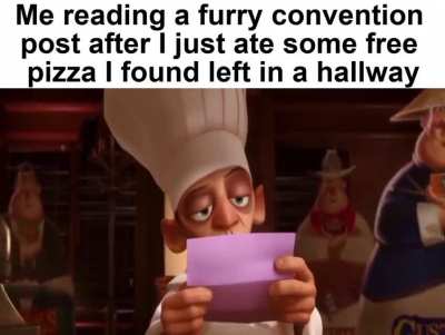 Salty pizza