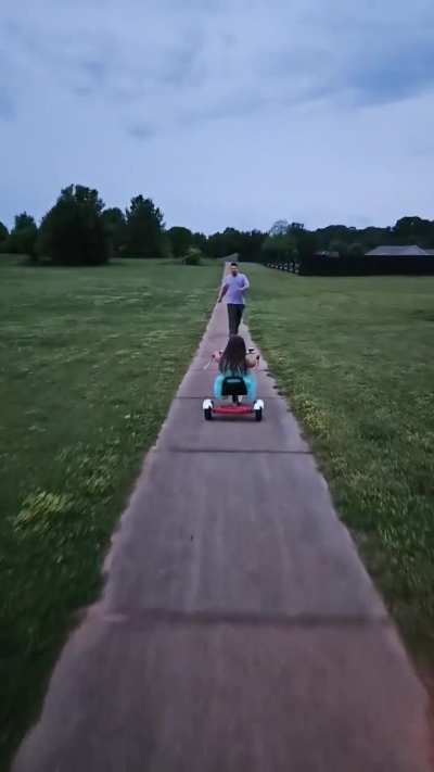 Tried recording her 