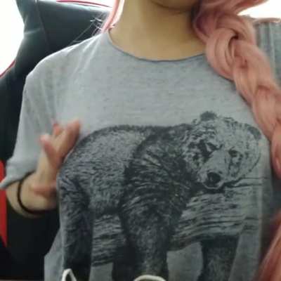 Pet the bear [drop]