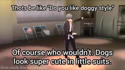 Dogs with style are the best.