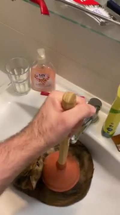 Clogged Sink