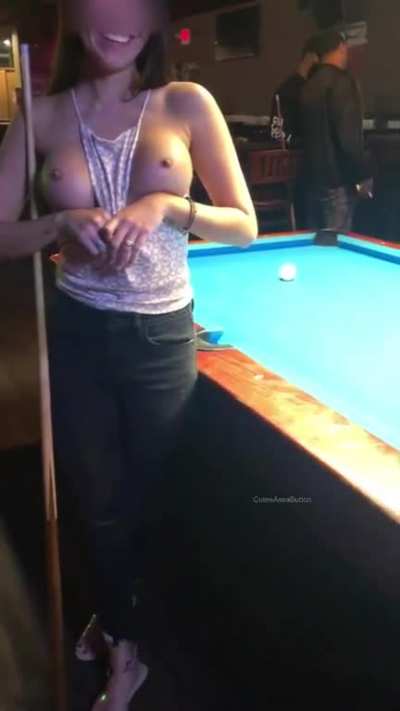 A sneaky yet not so sneaky flash. Rack em up!