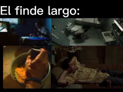 El jueves: por fin un finde largo, de joda en joda y hasta la peraaa!