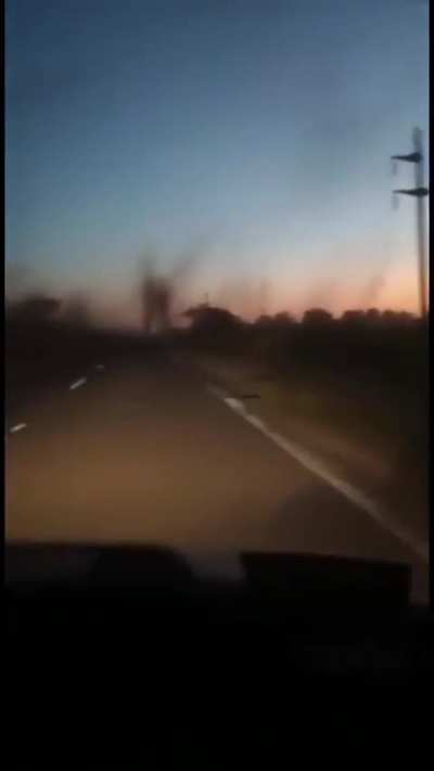 Una familia quedó cercada por un enjambre de mosquitos mientras viajaba por la ruta