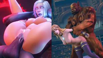 Split Screen Video [World of Warcraft]