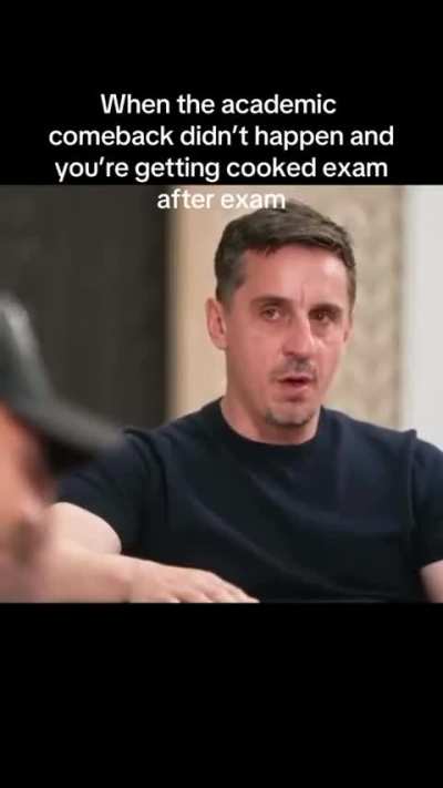 Maybe academic comeback is the friends we've made along the way