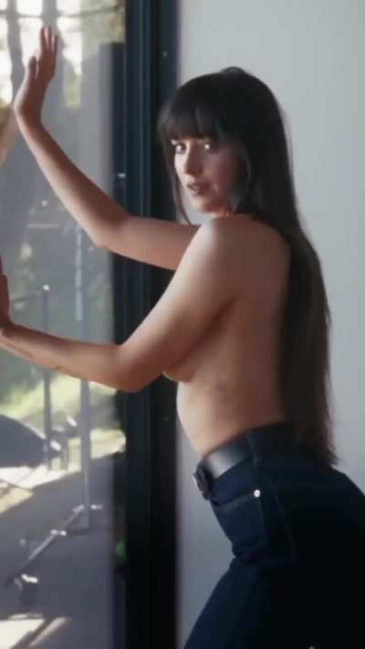 BTS on set of her latest CK photoshoot | IG | March 2026