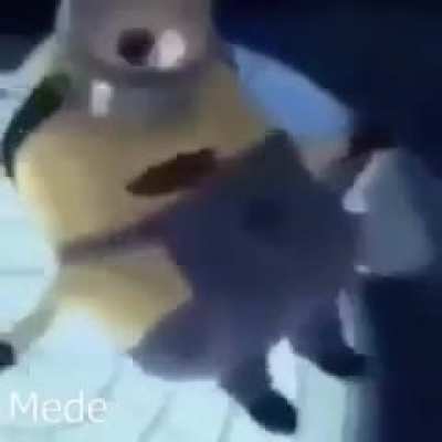 I’m fre- AHHHHH