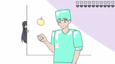 Enderman wants a hug (anime Ver.) [OC]