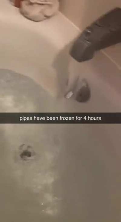 Frozen Pipes...