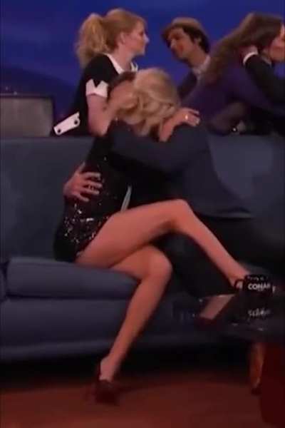 Leggy Kaley on Couch