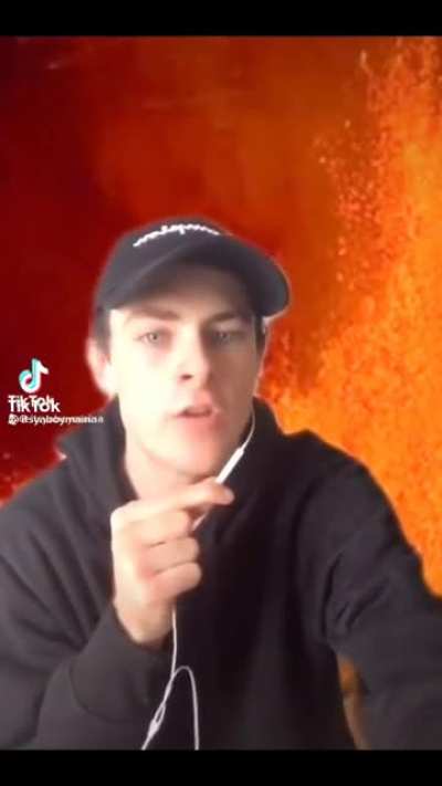 If you jump into a volcano you will die…