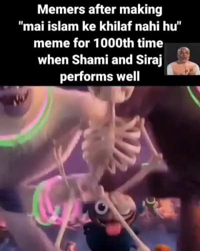 It's not semifinals it's Shami-finals 