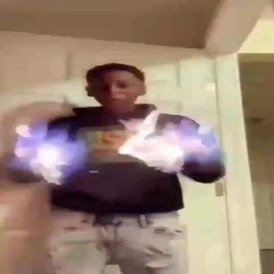 he got super powers