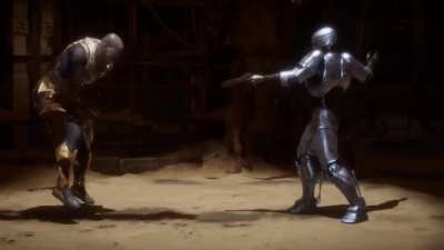 So they altered Robocop's groin shoot brutality when done on female opponents. He points the weapon to the female's groin, then shoot them in the head.