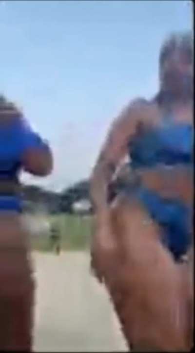 Blue Thong