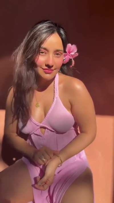 This reel of Neha Boobie Sharma got 45 million views because of those 2 Milky Tankers without any bra support hanging like Mangoes. Deserves Cumtribute Anyone??