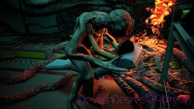 Demogorgon X Jane Romero (DevilishDesires) [Dead by Daylight]