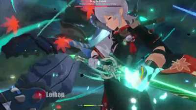 So this crazy bug happened when I was doing Maguu Kenki with Kazuha, it was only fitting to add this sound to it lmao