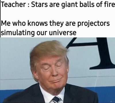The Universe has its own secrets.