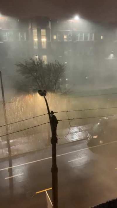 Storm blew through Chicago last night