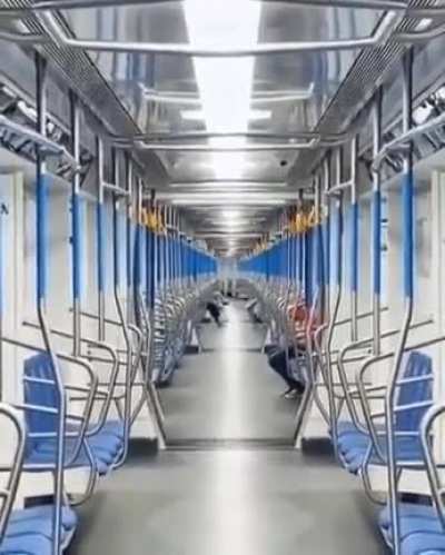 In the tunnel