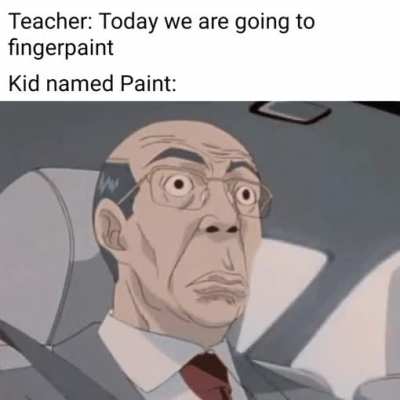 I love to fingerpaint