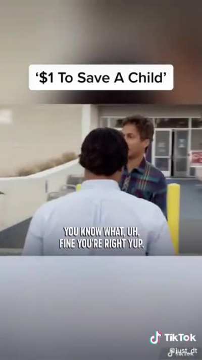 At least he saved them