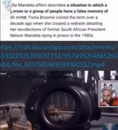 Mandela effect