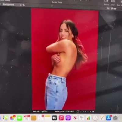 Another tease from her new photoshoot