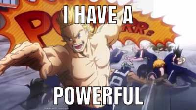 Mirio Togata ruler of everthing