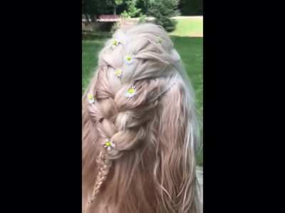 Sophie’s hair is phenomenal.