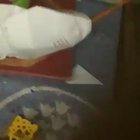 Crayon + mouse trap