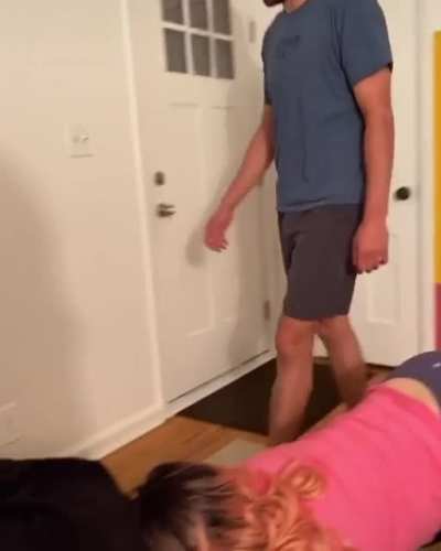 Just when you thought it would be that kind of video...