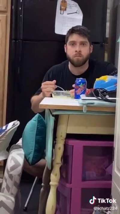 The look of pure terror in his eyes fallowed by “speak to me!”