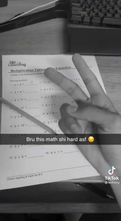 I'm mean that not too hard