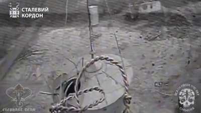 Russian communications equipment was hit by FPV drone from 15th Mobile Border Detachment 