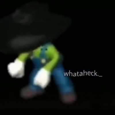 luigi bailando facha