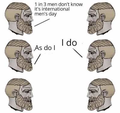 For the men