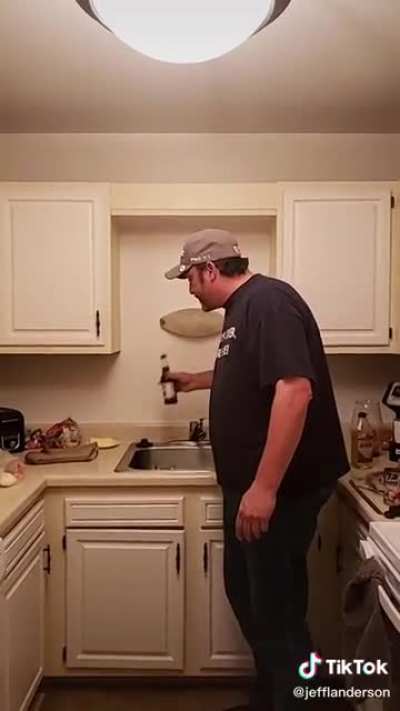 When your wife doesn’t want you to drink your beer