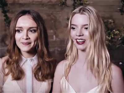 Olivia Cooke and Anya Taylor-joy 